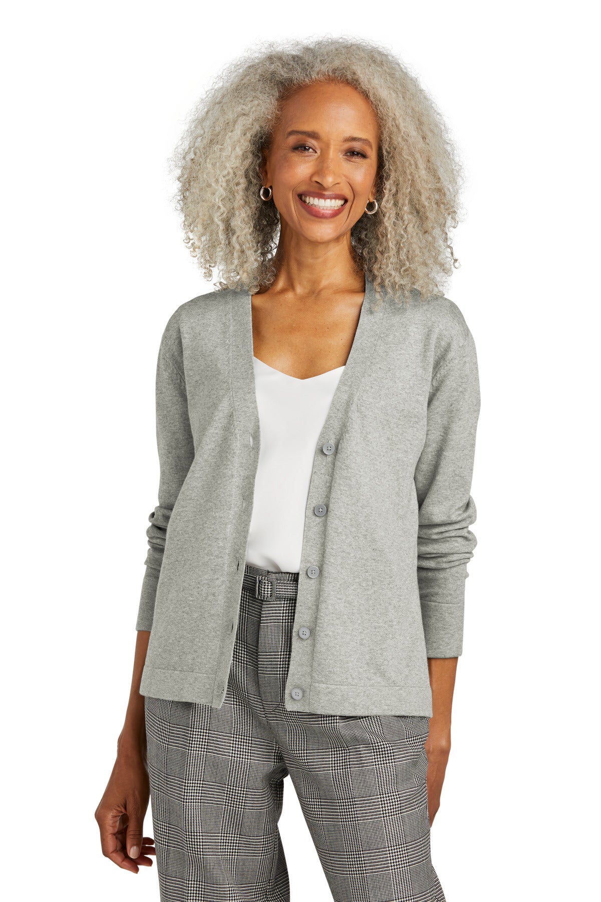 Brooks Brothers® Women's Cotton Stretch Cardigan Sweater BB18405