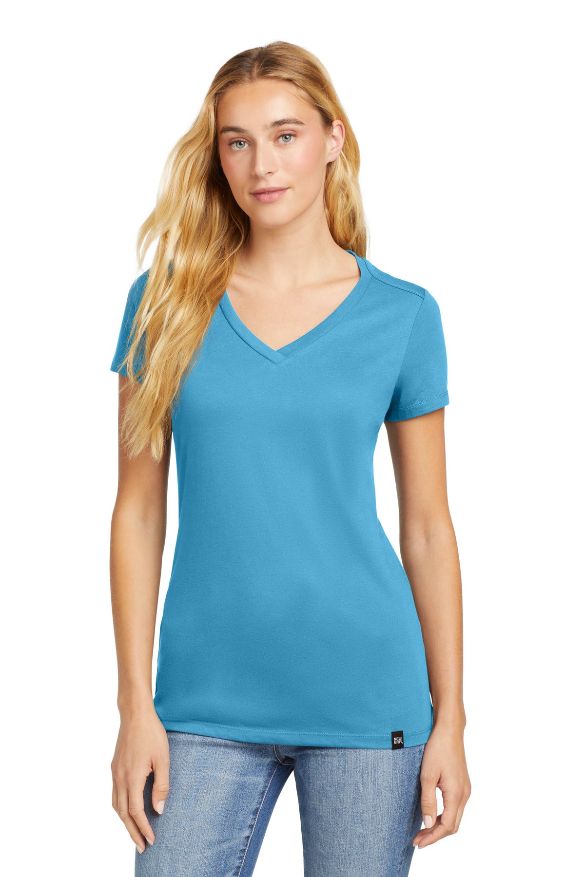 New Era ® Ladies Heritage Blend V-Neck Tee. LNEA101