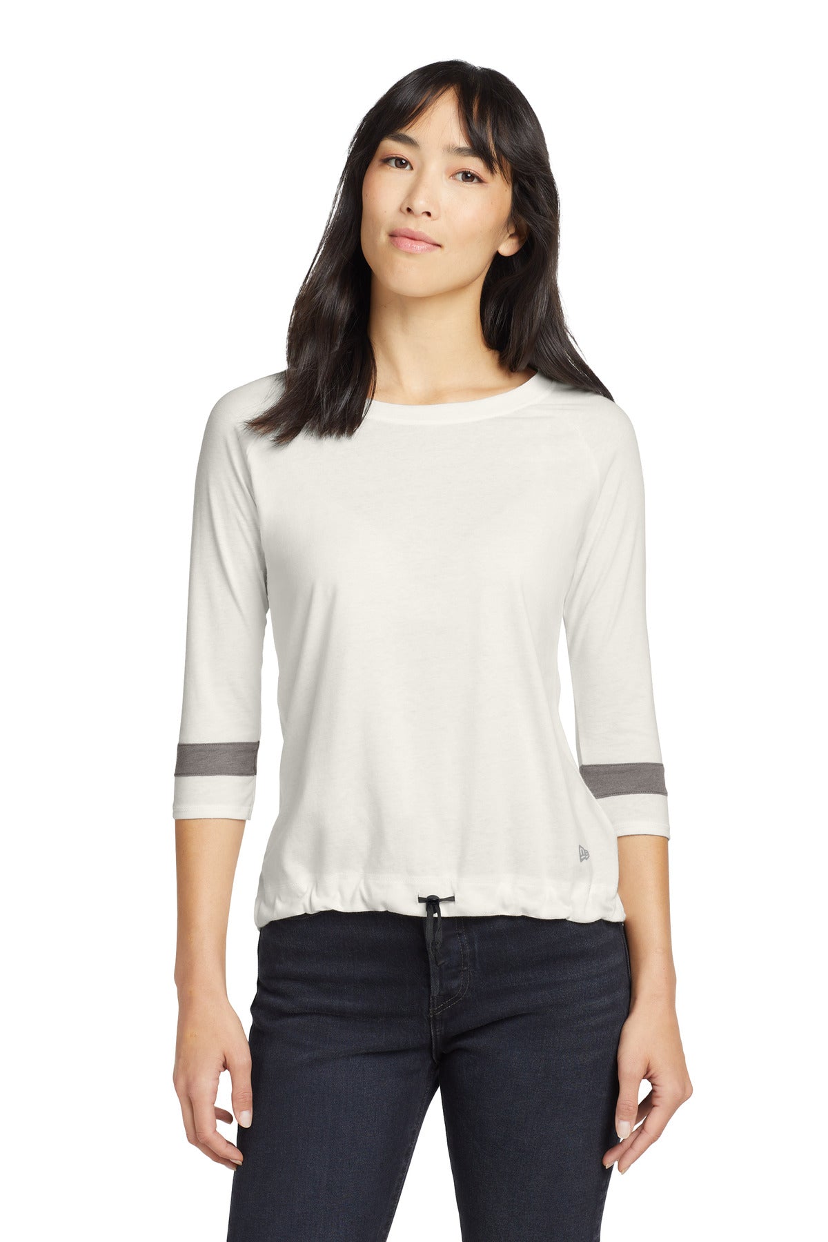 New Era ® Ladies Tri-Blend 3/4-Sleeve Tee LNEA136