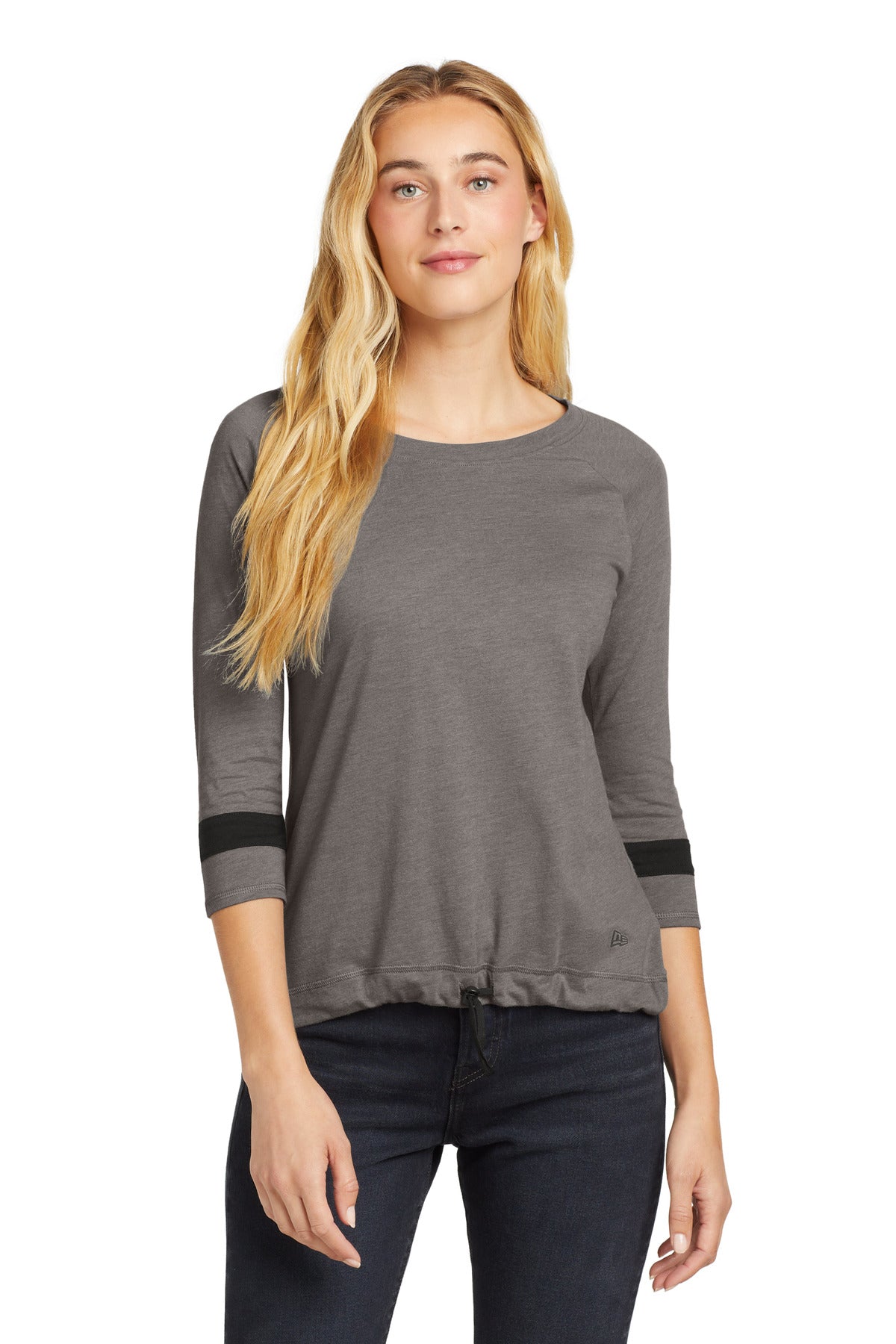 New Era ® Ladies Tri-Blend 3/4-Sleeve Tee LNEA136