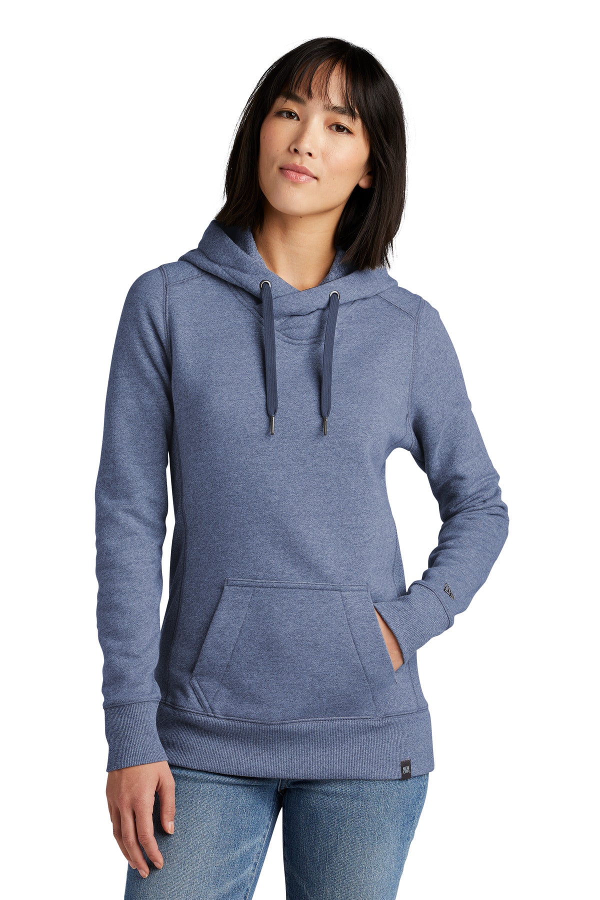 New Era ® Ladies French Terry Pullover Hoodie. LNEA500