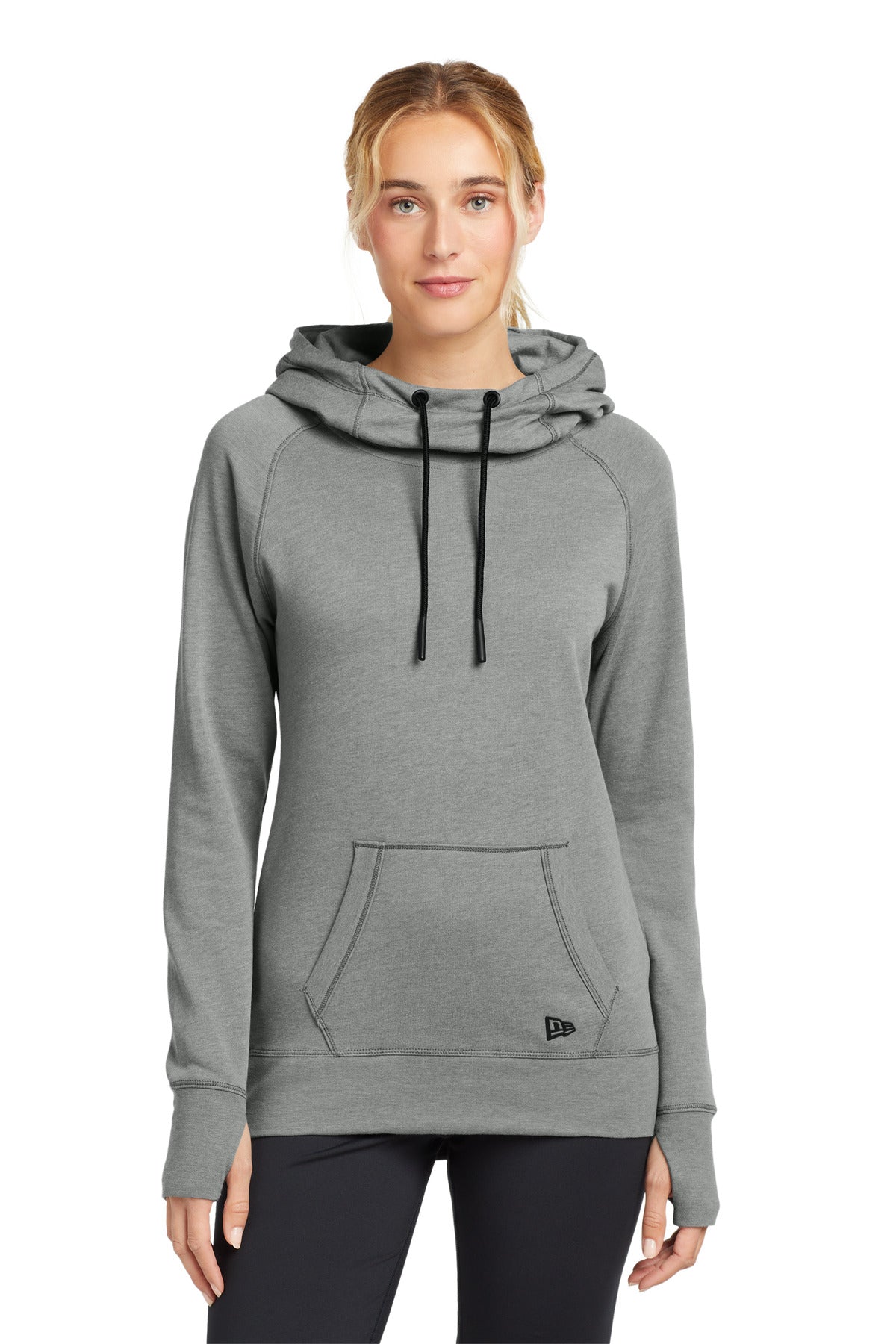 New Era ® Ladies Tri-Blend Fleece Pullover Hoodie. LNEA510