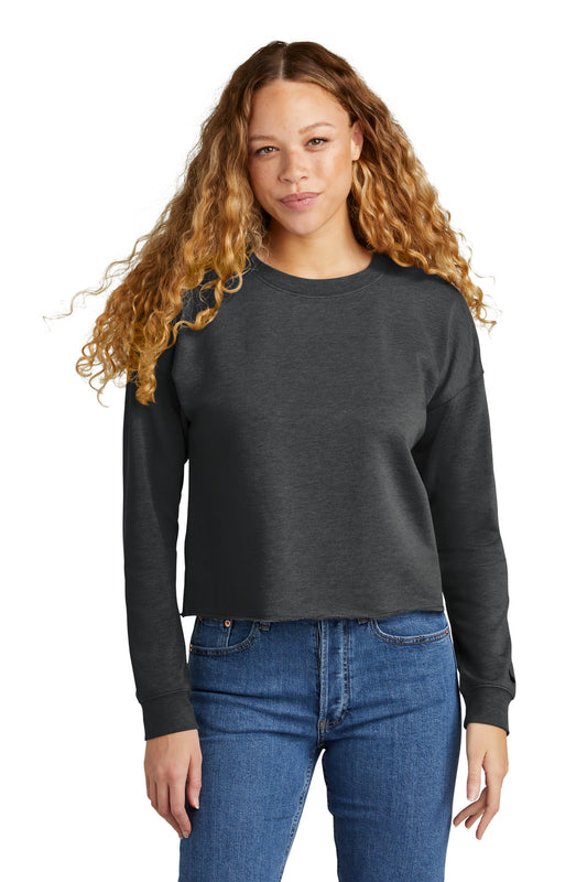 New Era® Ladies Tri-Blend Fleece Crop Crew LNEA514