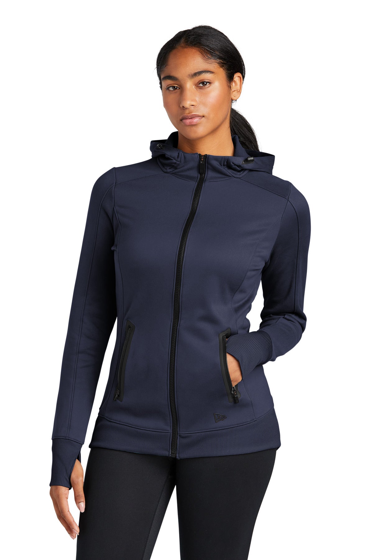 New Era ® Ladies Venue Fleece Full-Zip Hoodie. LNEA522