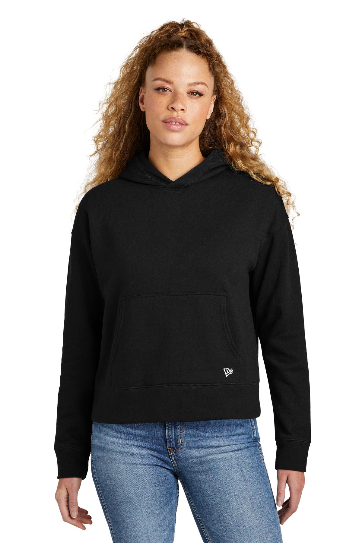 New Era® Ladies Comeback Fleece Pullover Hoodie LNEA550