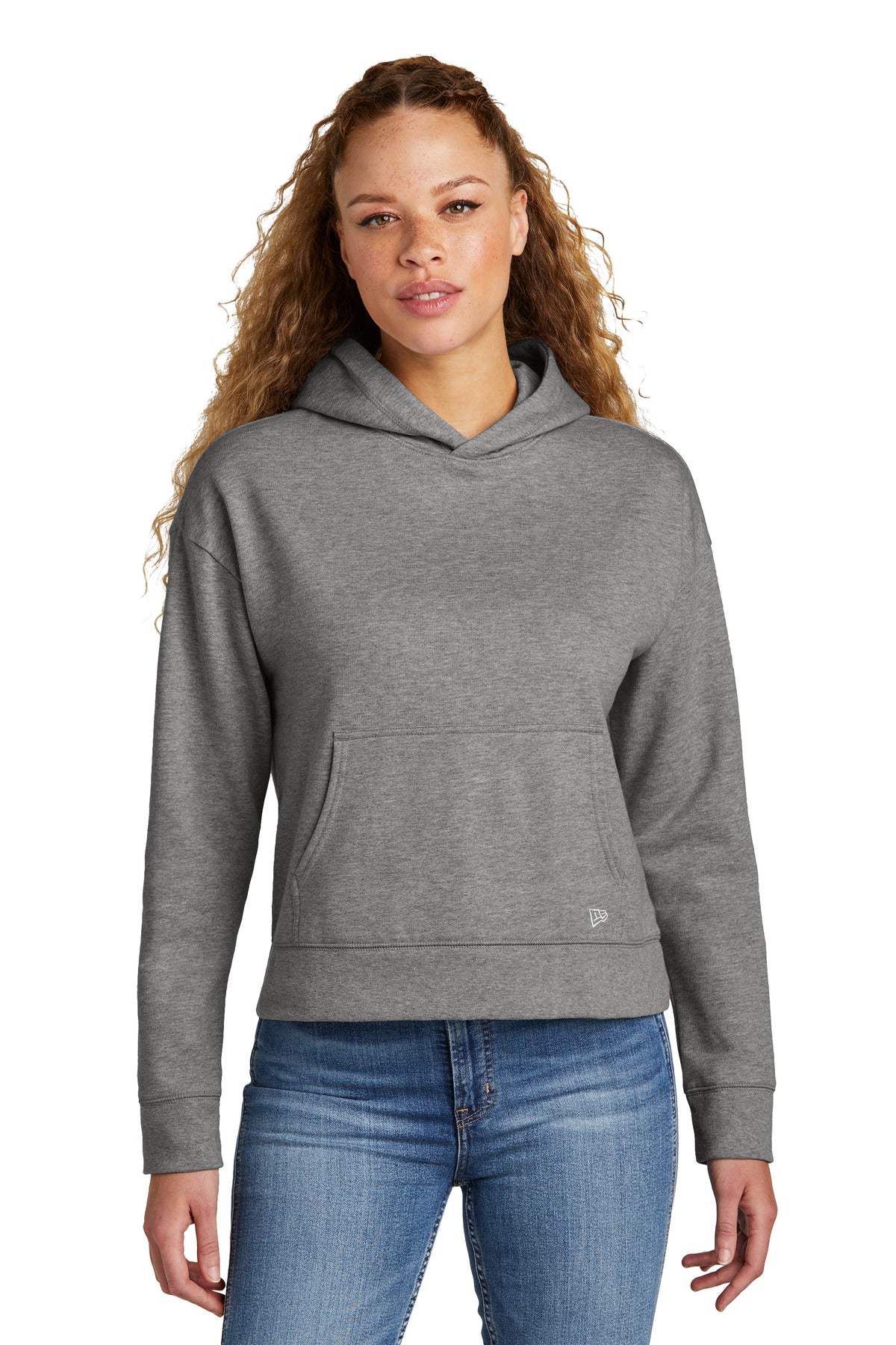 New Era® Ladies Comeback Fleece Pullover Hoodie LNEA550