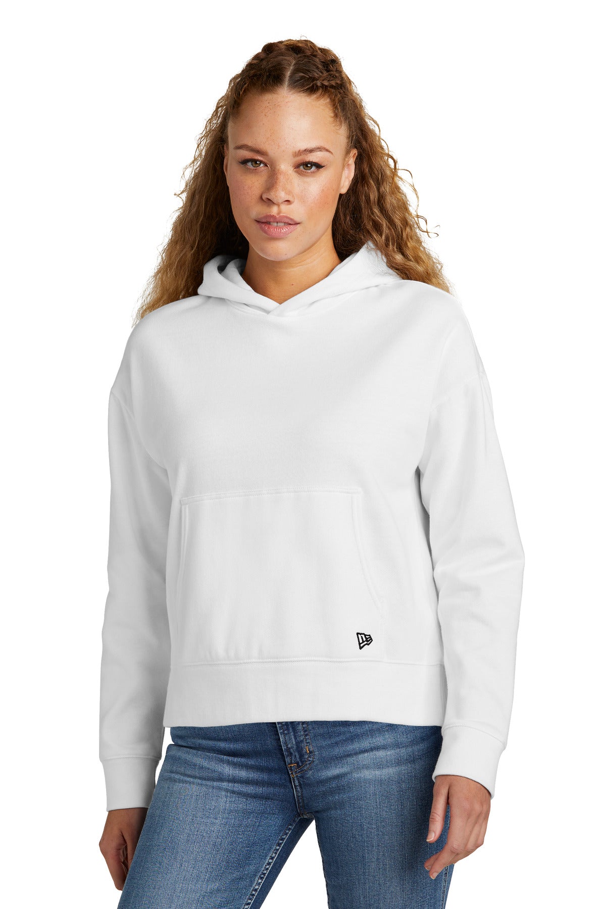 New Era® Ladies Comeback Fleece Pullover Hoodie LNEA550