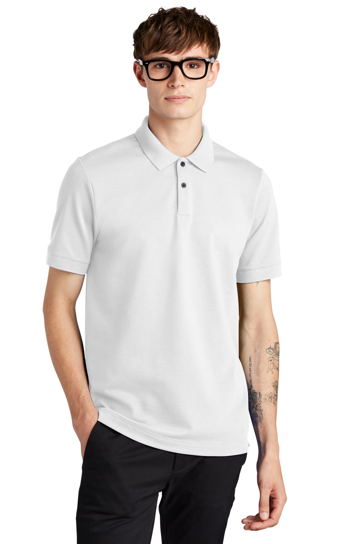 Mercer+Mettle® Stretch Heavyweight Pique Polo MM1000