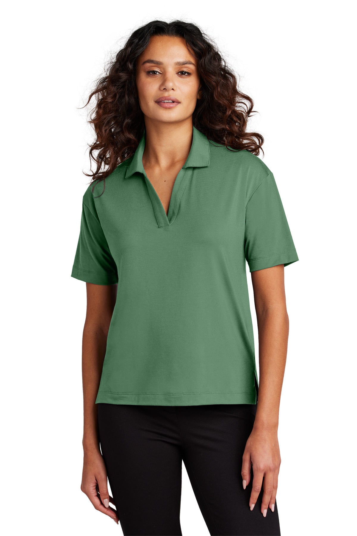 Mercer+Mettle® Women's Stretch Jersey Polo MM1015