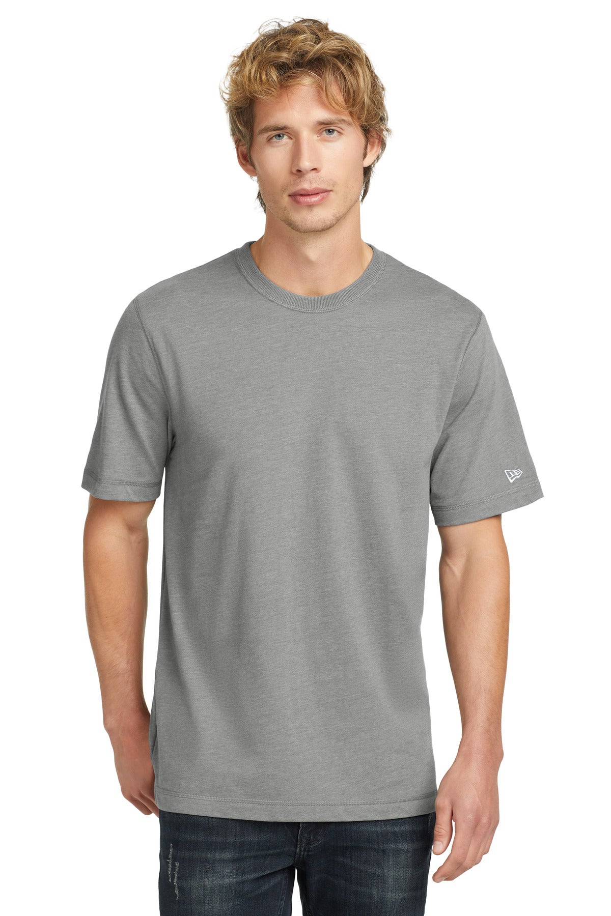 New Era ® Sueded Cotton Blend Crew Tee. NEA120