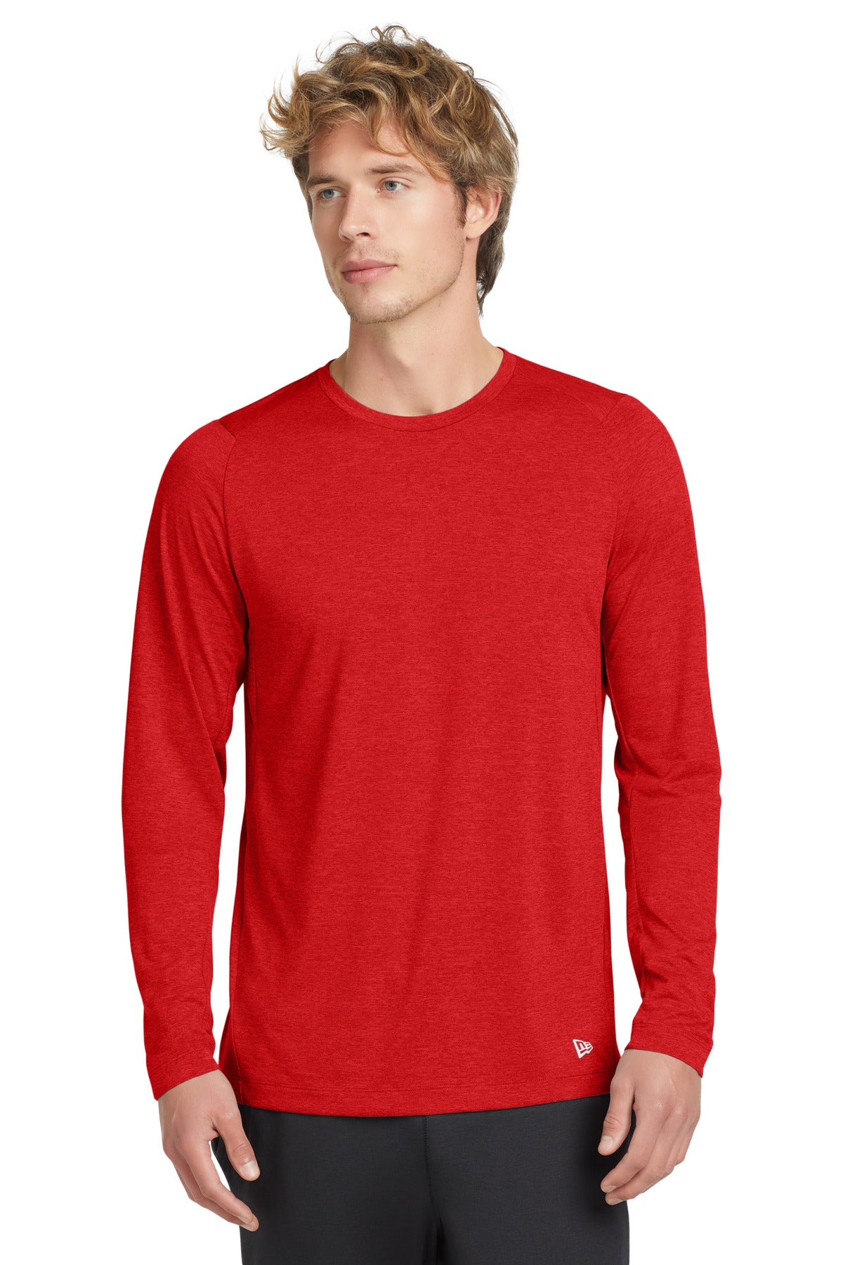 New Era ® Series Performance Long Sleeve Crew Tee. NEA201