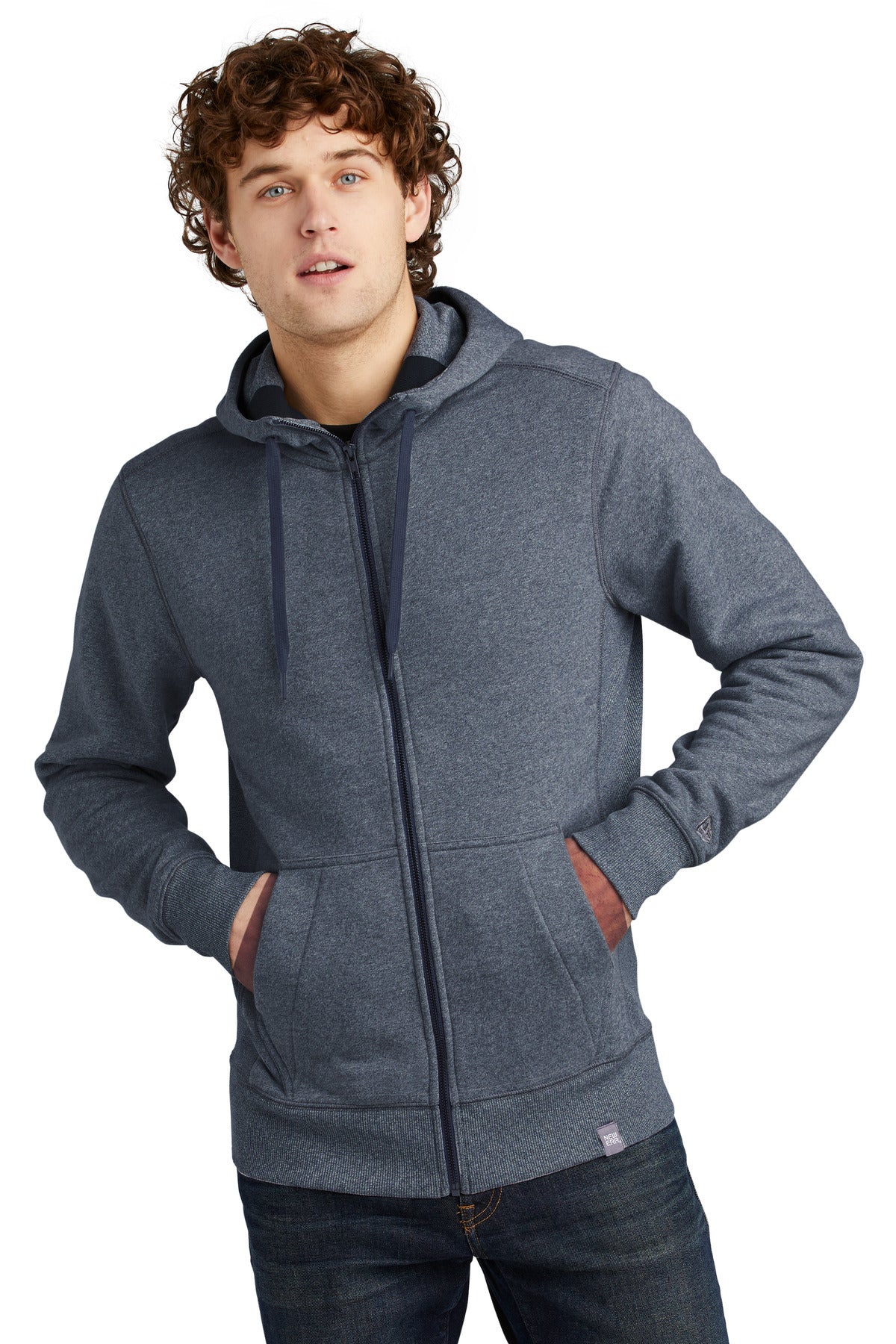 New Era ® French Terry Full-Zip Hoodie. NEA502