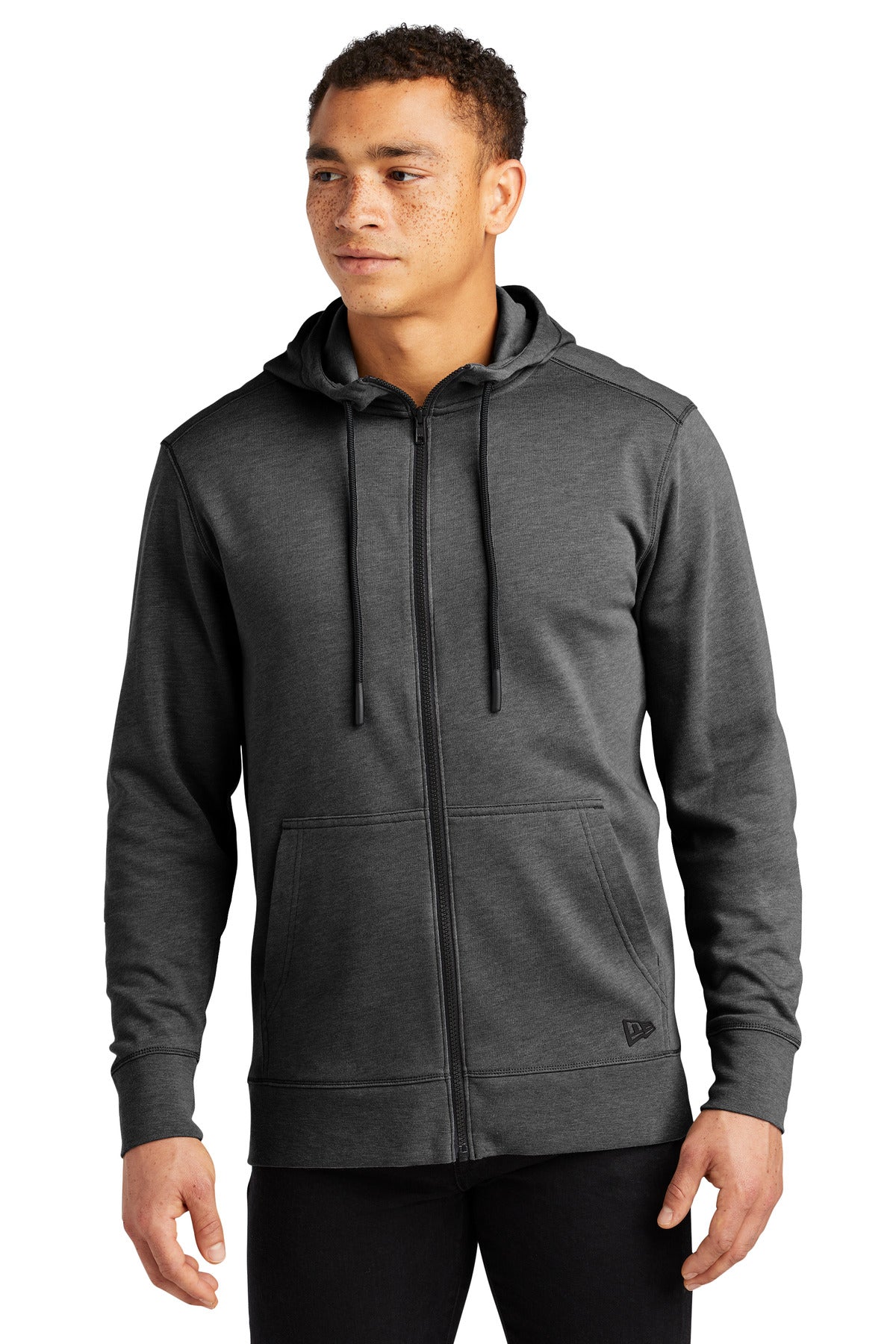 New Era ® Tri-Blend Fleece Full-Zip HoodieNEA511