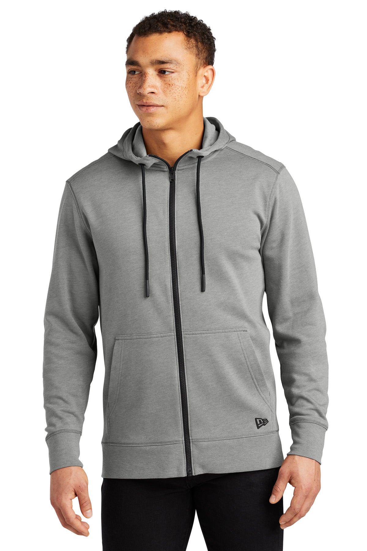 New Era ® Tri-Blend Fleece Full-Zip HoodieNEA511