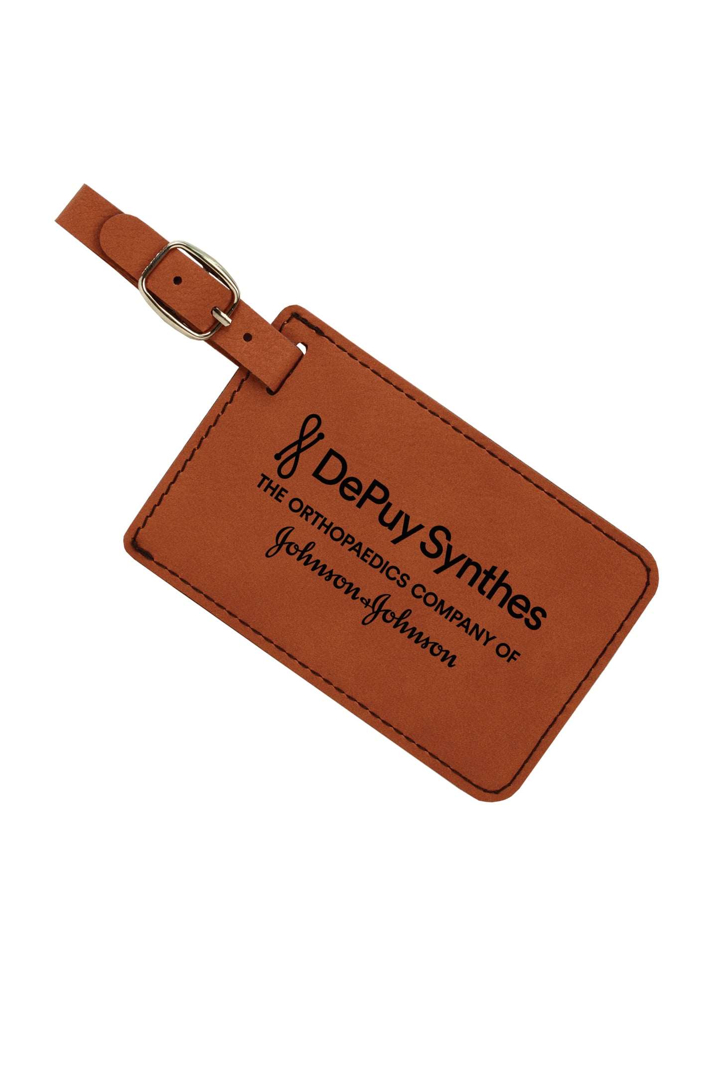 Vegan Leather Luggage Tag